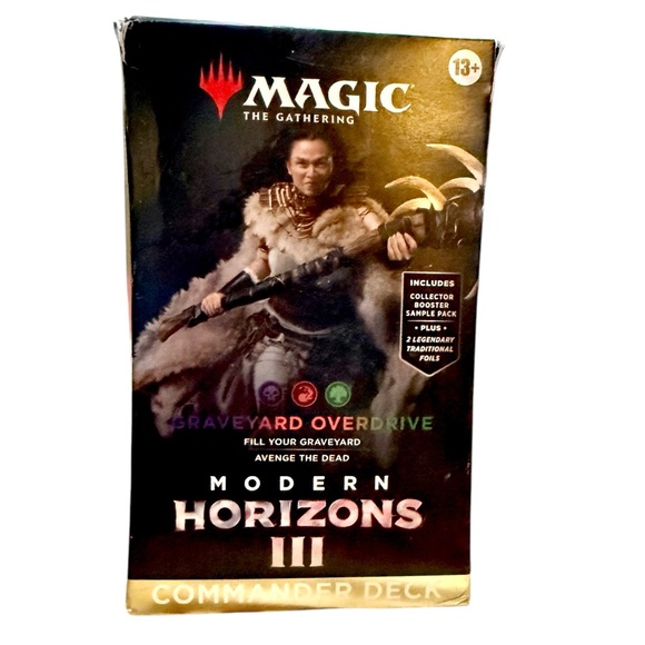 Magic The Gathering Modern Horizon III Graveyard Overdrive Commander Deck NSB - Picture 1 of 6
